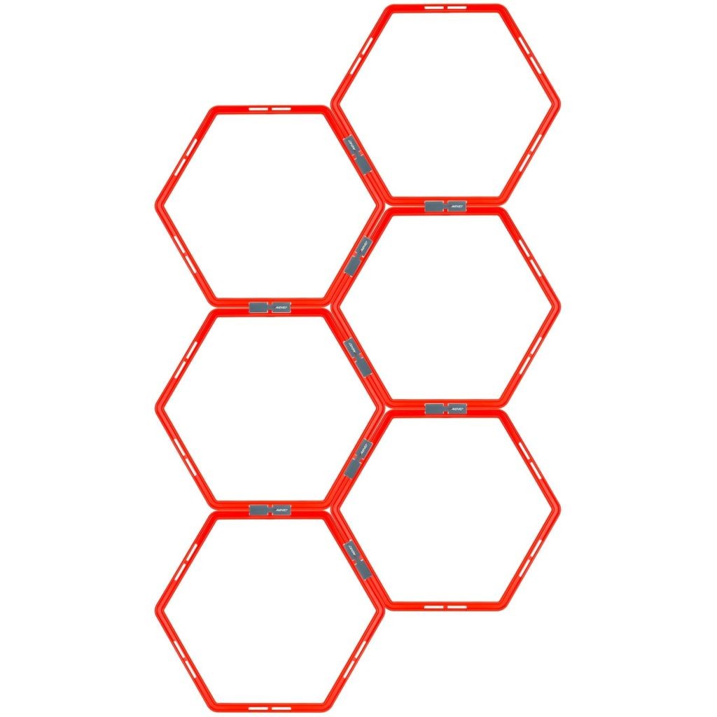 Avento Agility Grids 6 pcs Hexagon